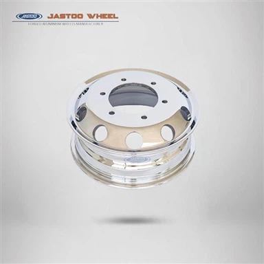 16x5.5 Roda de camions forjats 6 Lug Water Chrome