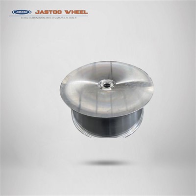 Roda de cotxe de passatgers CNC en blanc