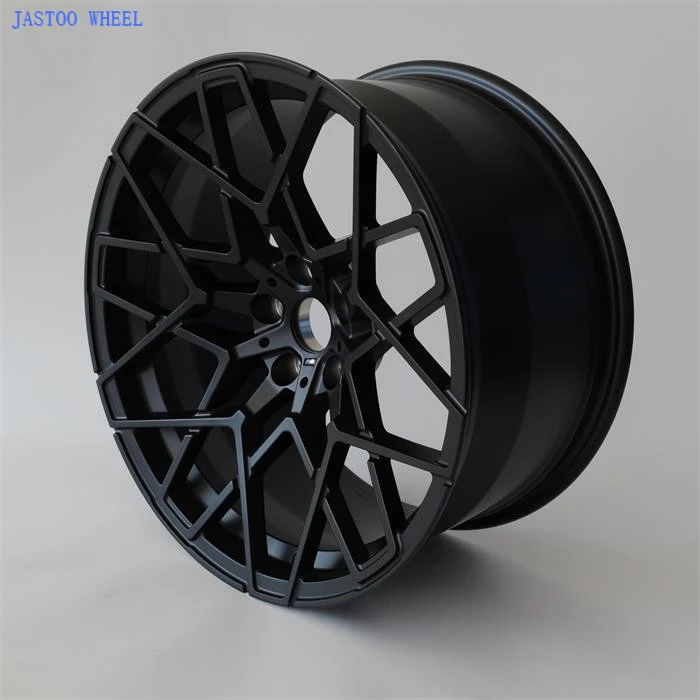 Matte Black 19 Inch Forged Aluminum Car Wheel For BMW