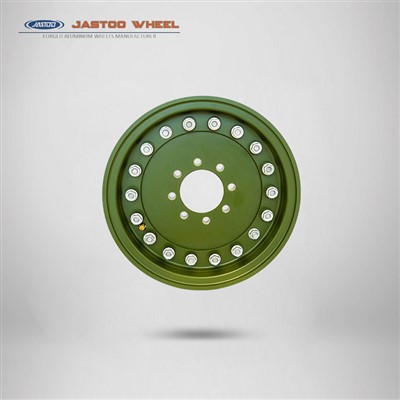 2- peça de 18x9,5 polzades de camions militars forjats